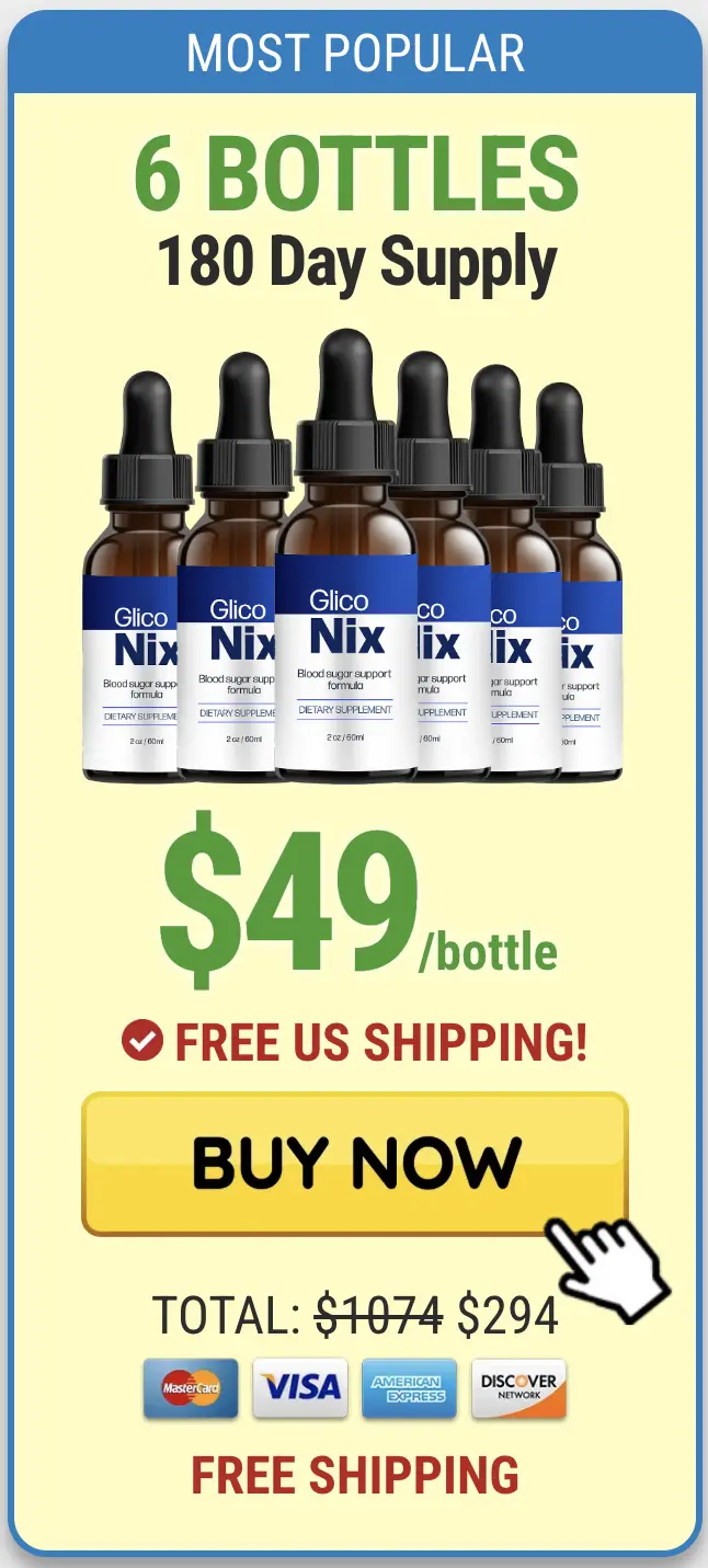 GlicoNix order six bottles